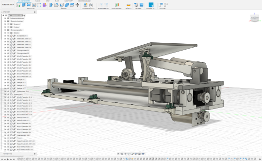 tv extension unit cad view